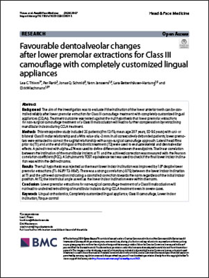 Favourable dentoalveolar changes after lower premolar extraction
